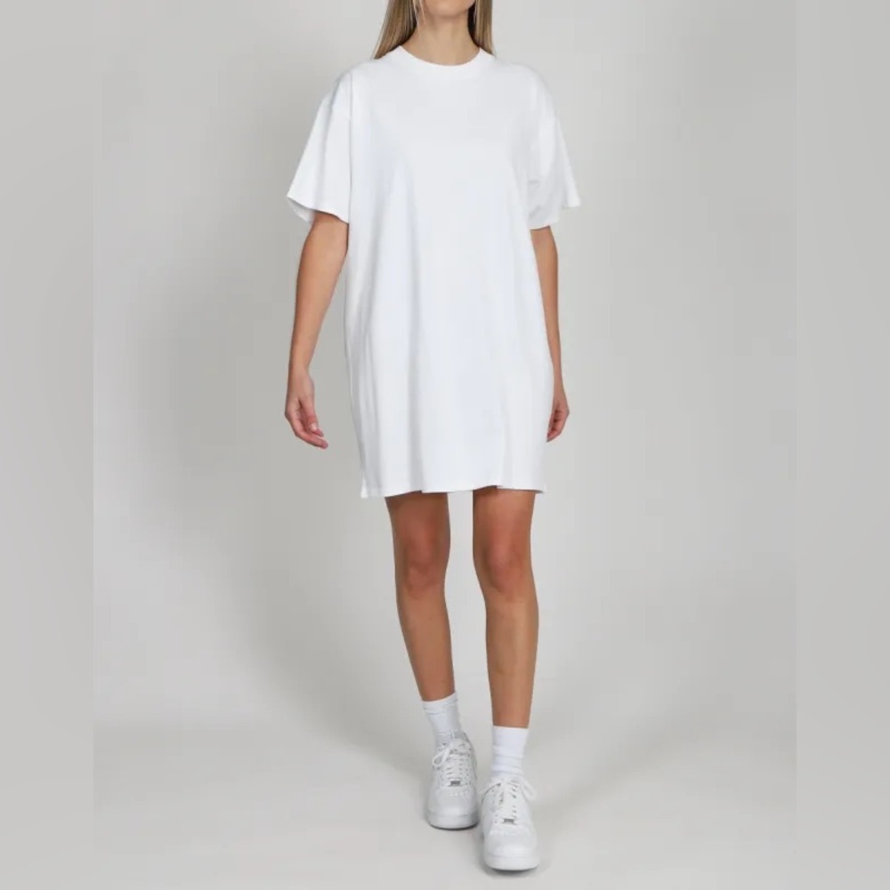 Brunette the Label Oversized Boxy Tee Dress